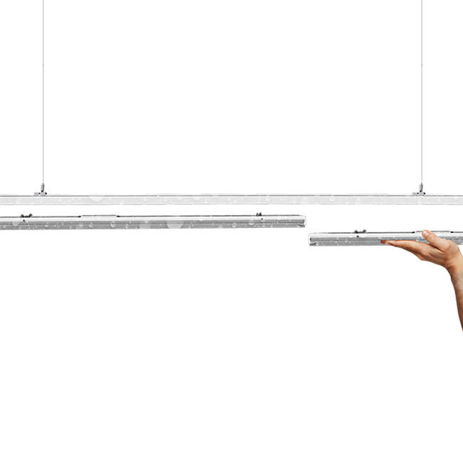 ENEC LED Linear Ceiling Light , Dimmable IP54 Hanging Linear Led Lighting