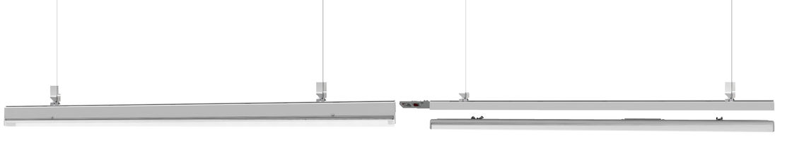 RoHS Aluminum LED Linear Trunking System , 150LM/W LED Trunking Light